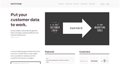 Desktop Screenshot of custora.com